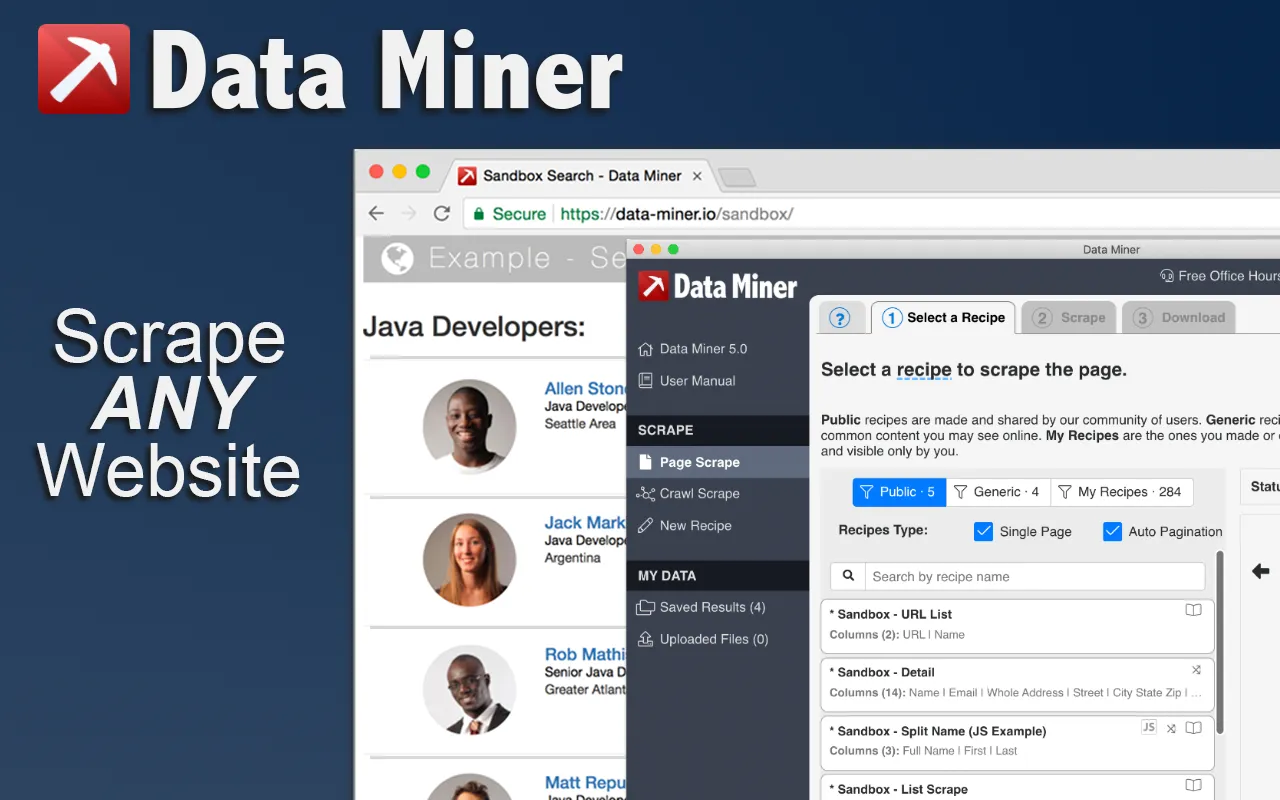Data Scraper — простой инструмент для извлечения данных прямо в браузере